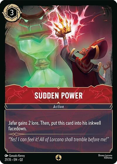 Image for Sudden Power (21/35) - Disney Lorcana
