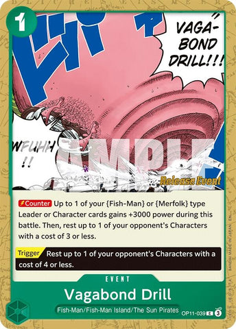Image for Vagabond Drill (OP11-039) - One Piece Card Game