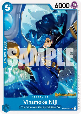 Image for Vinsmoke Niji (OP11-045) - One Piece Card Game