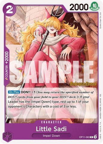 Image for Little Sadi (OP11-063) - One Piece Card Game