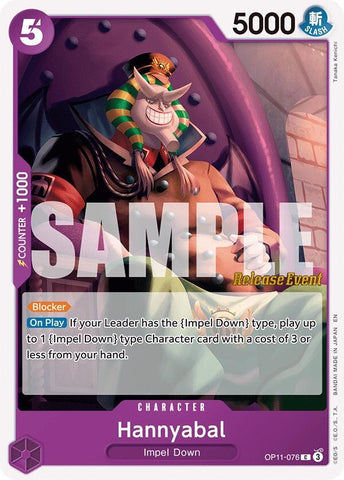 Image for Hannyabal (OP11-076) - One Piece Card Game