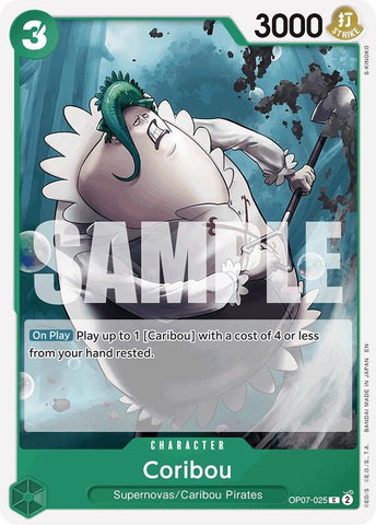 Image for Coribou (Reprint) (OP07-025) - One Piece Card Game