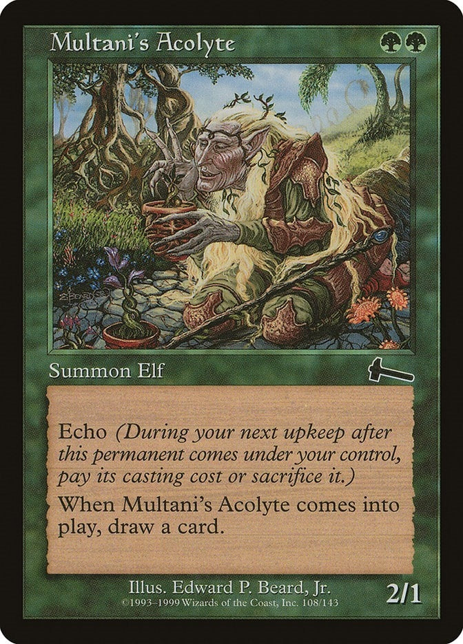 Image for Multani's Acolyte (108) - Magic: The Gathering