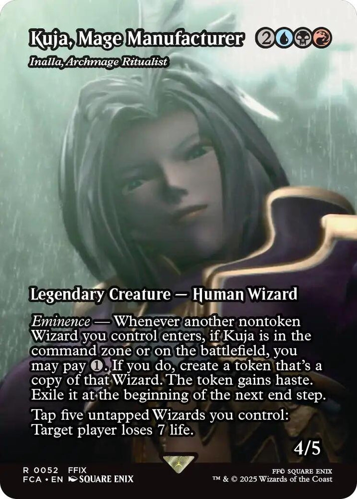 Image for Kuja, Mage Manufacturer - Inalla, Archmage Ritualist (Showcase) (52) (FINAL FANTASY: Through the Ages) - Magic: The Gathering