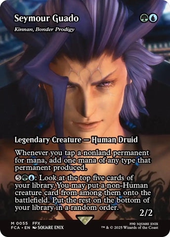 Image for Seymour Guado - Kinnan, Bonder Prodigy (Showcase) (55) (FINAL FANTASY: Through the Ages) - Magic: The Gathering