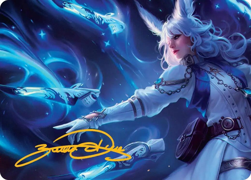 Image for Sage's Nouliths Art Card (Gold-Stamped Signature) (5) (Art Series: FINAL FANTASY) - Magic: The Gathering