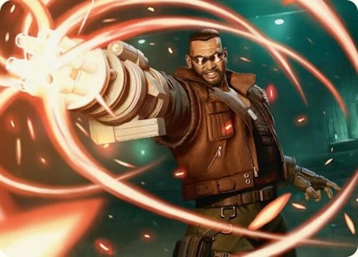 Barret Wallace Art Card (8) (Art Series: FINAL FANTASY)