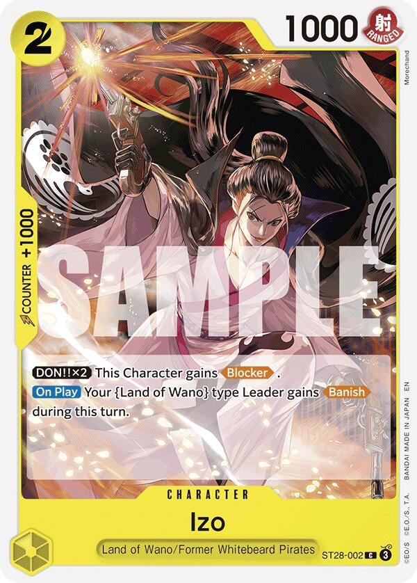 Image for Izo (ST28-002) - One Piece Card Game