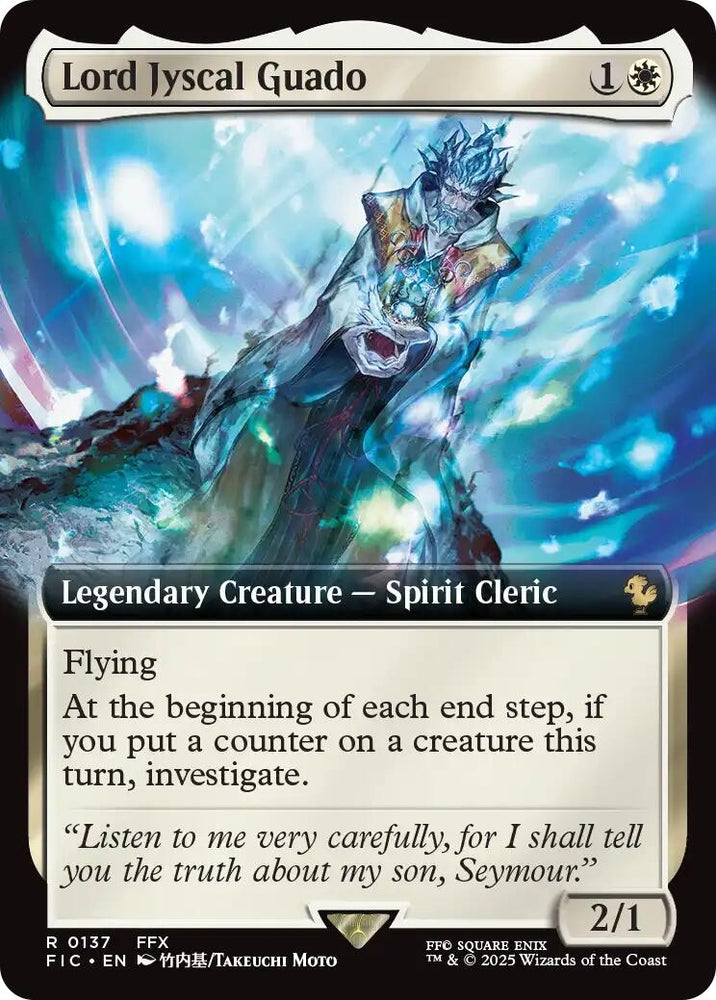 Image for Lord Jyscal Guado (Extended Art) (137) (Commander: FINAL FANTASY) - Magic: The Gathering