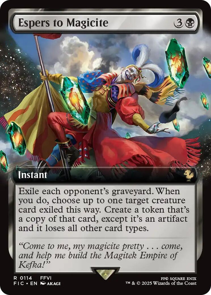 Image for Espers to Magicite (Extended Art) (114) (Commander: FINAL FANTASY) - Magic: The Gathering