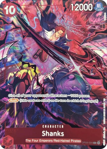 Image for Shanks (004) (English Version 2nd Anniversary Set) (OP09-004) - One Piece Card Game