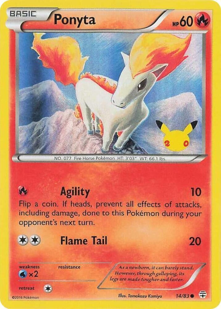 Image for Ponyta (UK Exclusive Promo) (014/083) - Pokemon