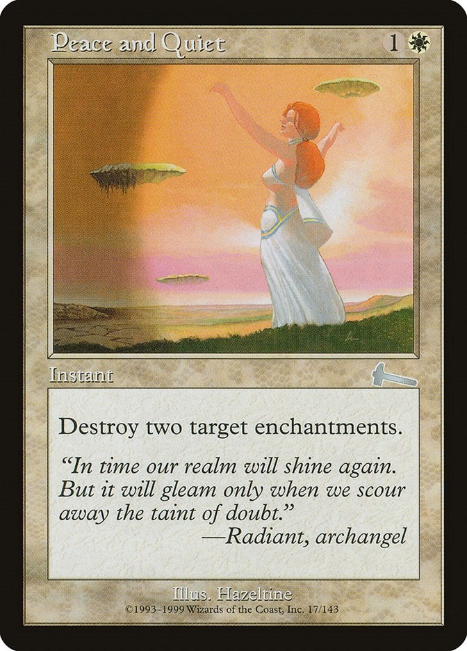 Image for Peace and Quiet (17) - Magic: The Gathering