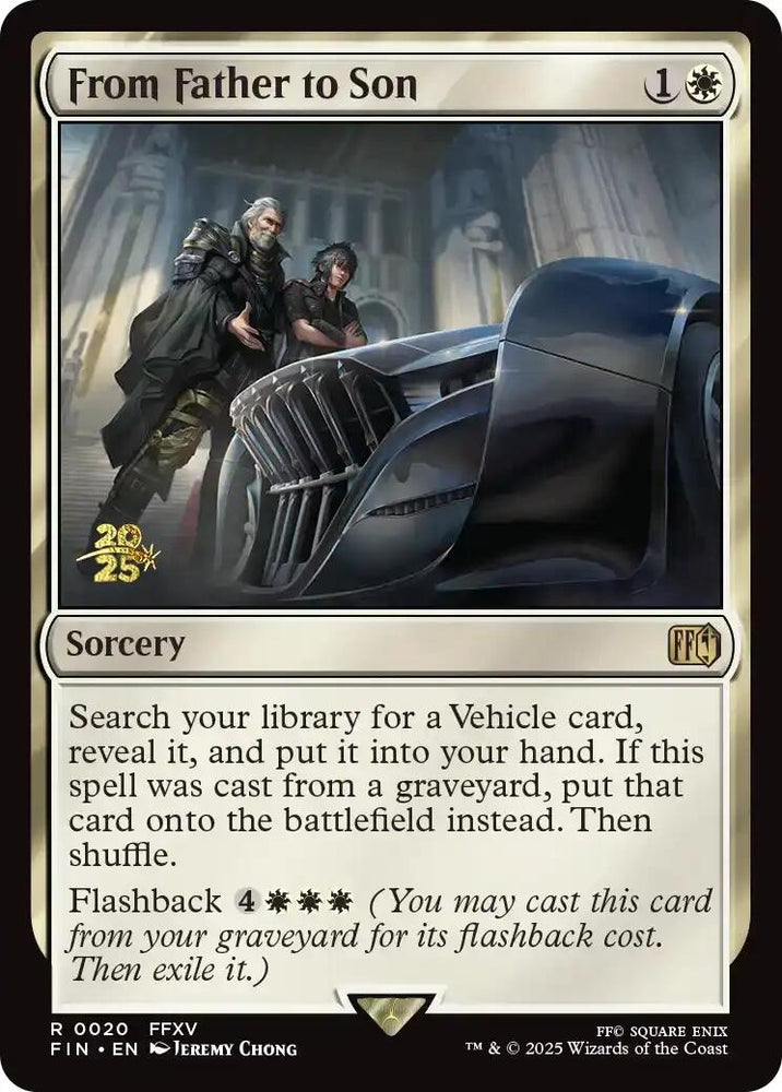 Image for From Father to Son (20) (Prerelease Cards) - Magic: The Gathering