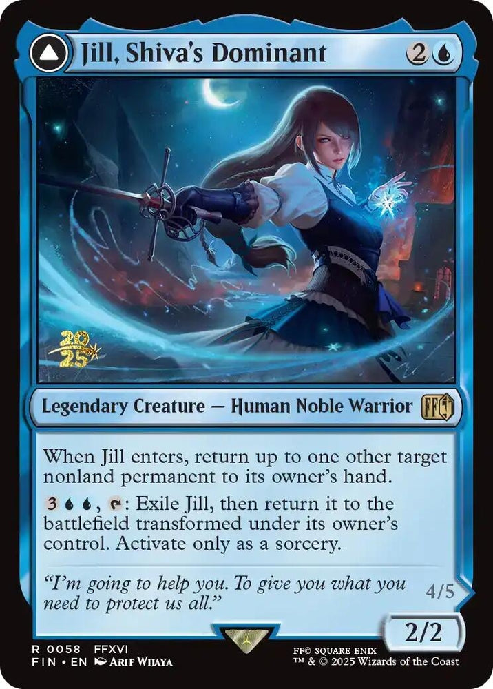 Image for Jill, Shiva's Dominant (58) (Prerelease Cards) - Magic: The Gathering