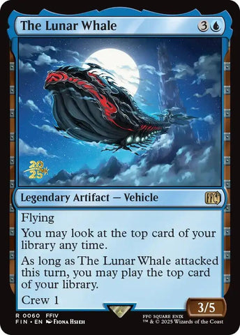 Image for The Lunar Whale (60) (Prerelease Cards) - Magic: The Gathering