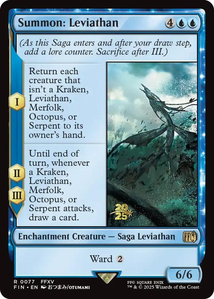 Image for Summon: Leviathan (77) (Prerelease Cards) - Magic: The Gathering