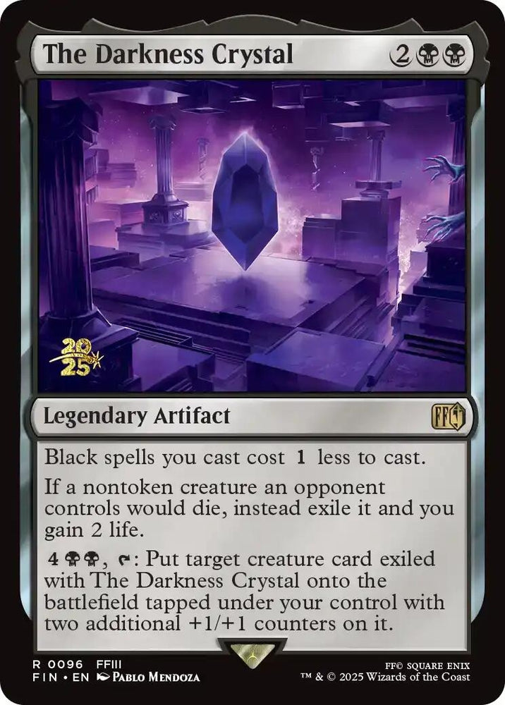 Image for The Darkness Crystal (96) (Prerelease Cards) - Magic: The Gathering