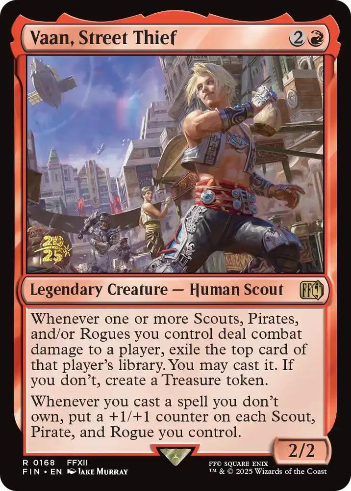 Image for Vaan, Street Thief (168) (Prerelease Cards) - Magic: The Gathering