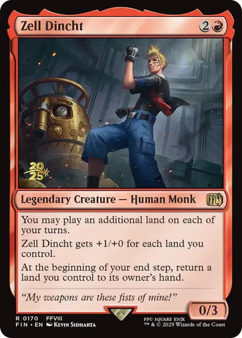 Image for Zell Dincht (170) (Prerelease Cards) - Magic: The Gathering