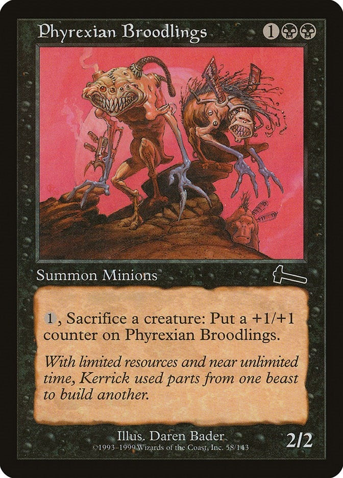 Image for Phyrexian Broodlings (58) - Magic: The Gathering
