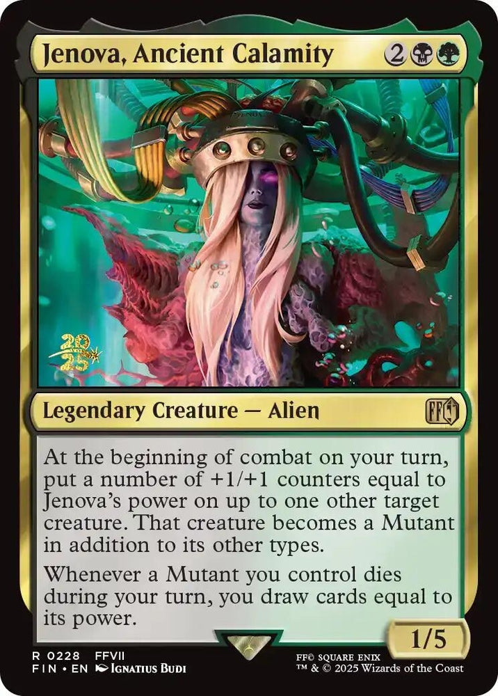 Image for Jenova, Ancient Calamity (228) (Prerelease Cards) - Magic: The Gathering