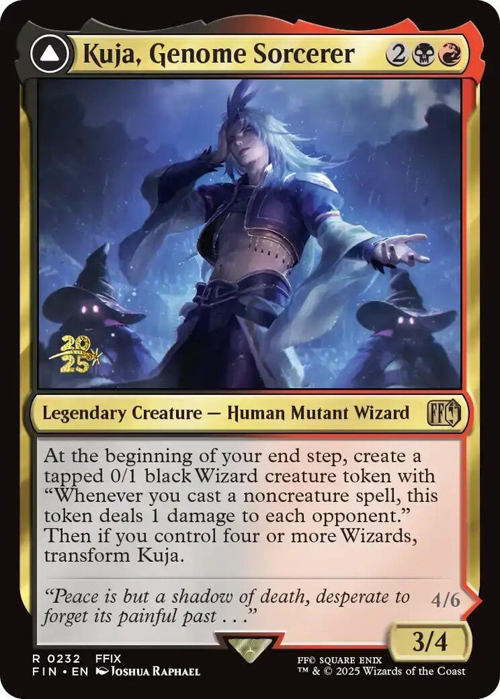 Image for Kuja, Genome Sorcerer (232) (Prerelease Cards) - Magic: The Gathering