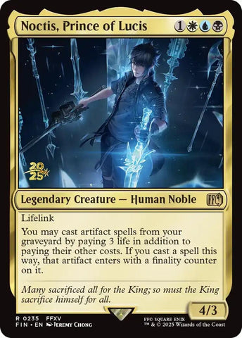 Image for Noctis, Prince of Lucis (235) (Prerelease Cards) - Magic: The Gathering