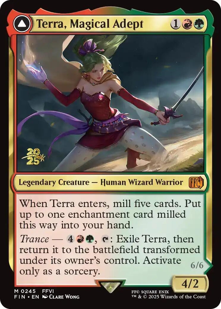 Image for Terra, Magical Adept (245) (Prerelease Cards) - Magic: The Gathering