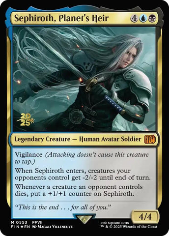 Image for Sephiroth, Planet's Heir (553) (Prerelease Cards) - Magic: The Gathering