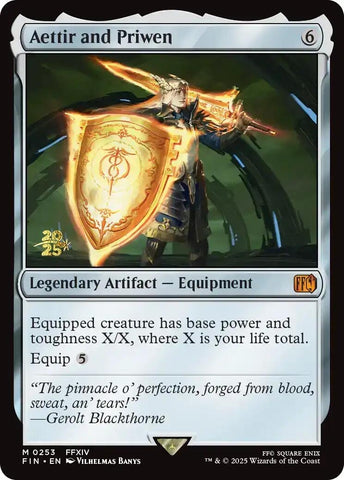 Image for Aettir and Priwen (253) (Prerelease Cards) - Magic: The Gathering