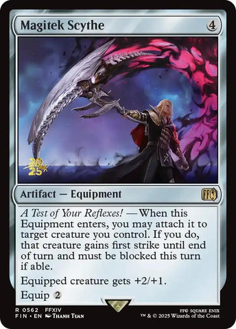 Image for Magitek Scythe (562) (Prerelease Cards) - Magic: The Gathering