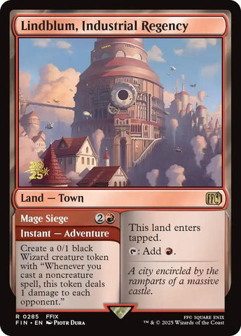 Image for Lindblum, Industrial Regency (285) (Prerelease Cards) - Magic: The Gathering