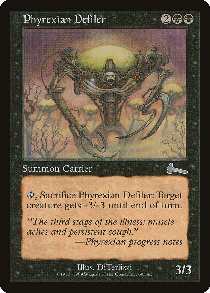 Image for Phyrexian Defiler (60) - Magic: The Gathering