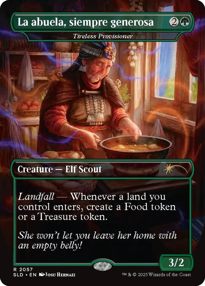 Image for La abuela, siempre generosa - Tireless Provisioner (2057) - Magic: The Gathering