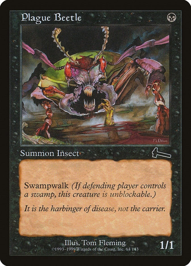 Image for Plague Beetle (64) - Magic: The Gathering