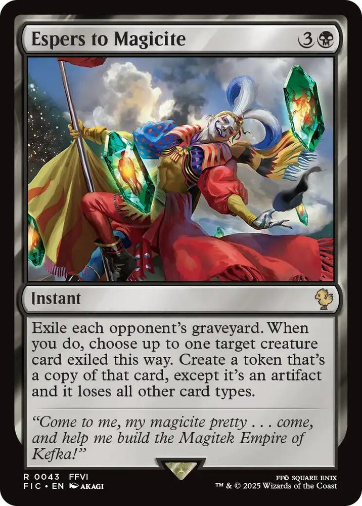 Image for Espers to Magicite (Surge Foil) (43) (Commander: FINAL FANTASY) - Magic: The Gathering