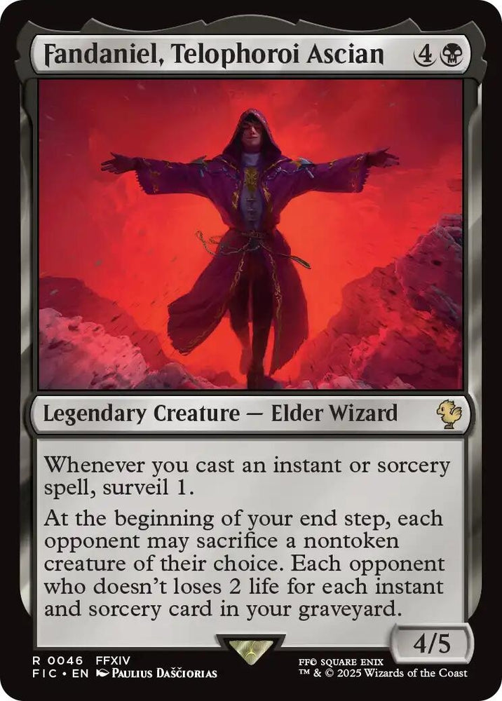 Image for Fandaniel, Telophoroi Ascian (Surge Foil) (46) (Commander: FINAL FANTASY) - Magic: The Gathering