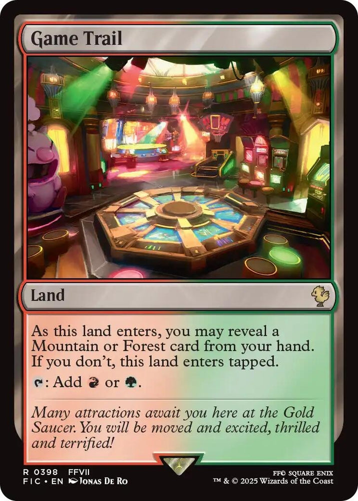 Image for Game Trail (Surge Foil) (398) (Commander: FINAL FANTASY) - Magic: The Gathering