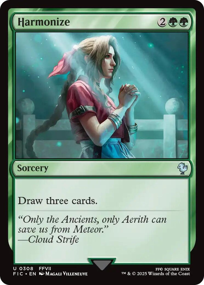Image for Harmonize (Surge Foil) (308) (Commander: FINAL FANTASY) - Magic: The Gathering