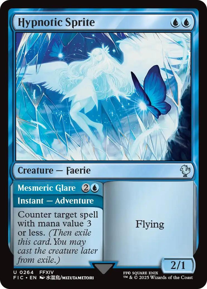 Image for Hypnotic Sprite (Surge Foil) (264) (Commander: FINAL FANTASY) - Magic: The Gathering