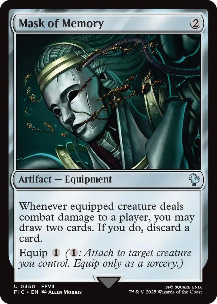 Image for Mask of Memory (Surge Foil) (350) (Commander: FINAL FANTASY) - Magic: The Gathering