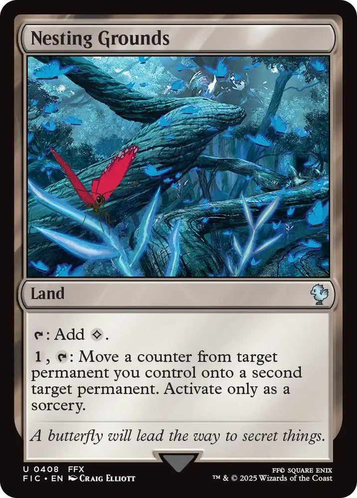 Image for Nesting Grounds (Surge Foil) (408) (Commander: FINAL FANTASY) - Magic: The Gathering