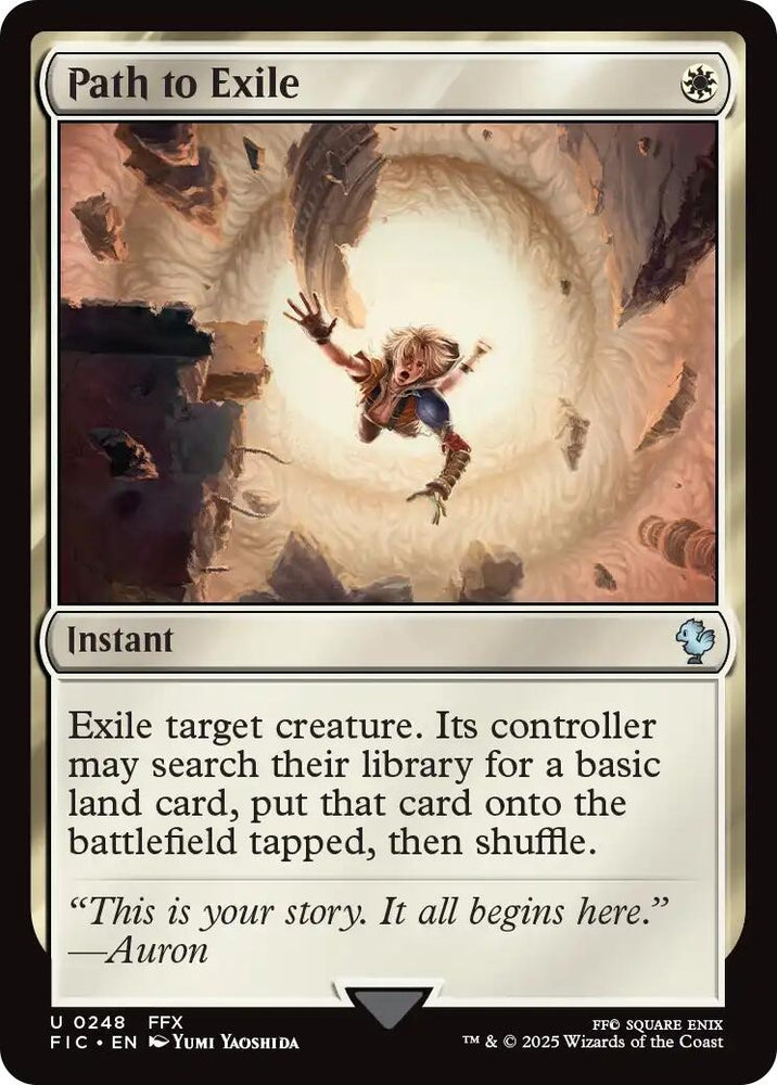 Image for Path to Exile (Surge Foil) (248) (Commander: FINAL FANTASY) - Magic: The Gathering