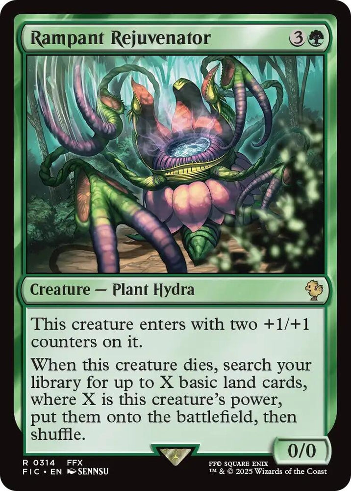 Image for Rampant Rejuvenator (Surge Foil) (314) (Commander: FINAL FANTASY) - Magic: The Gathering