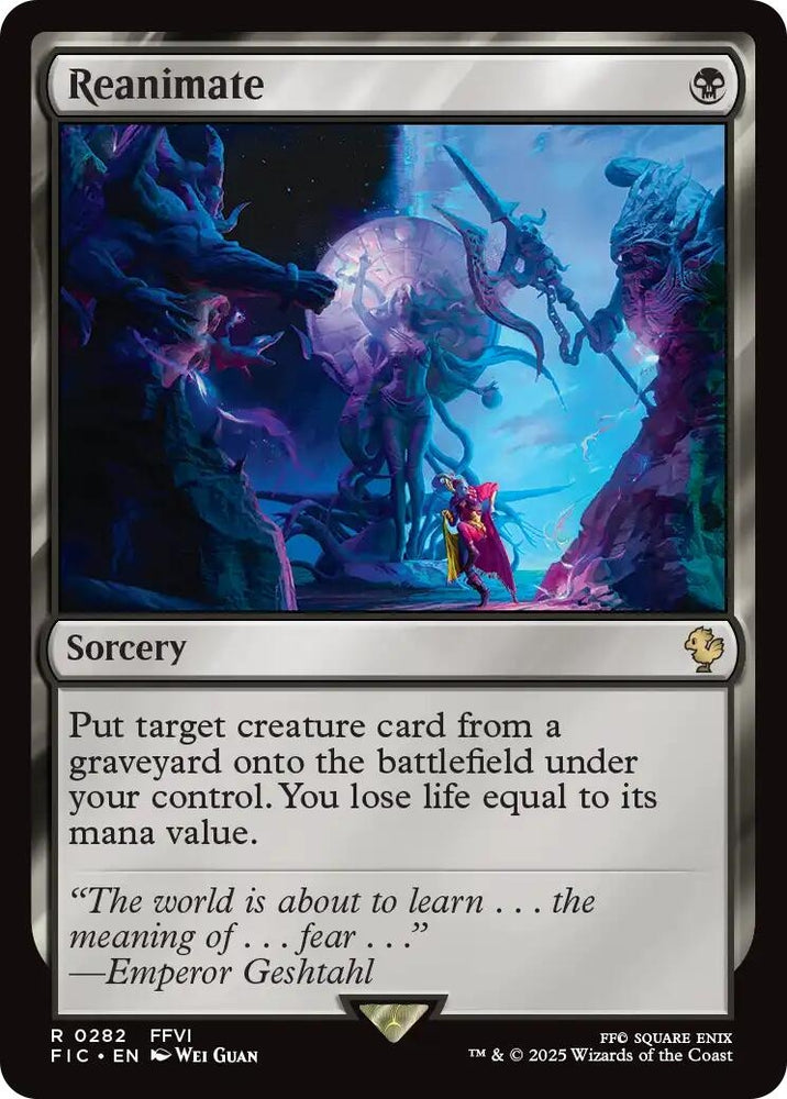 Image for Reanimate (Surge Foil) (282) (Commander: FINAL FANTASY) - Magic: The Gathering