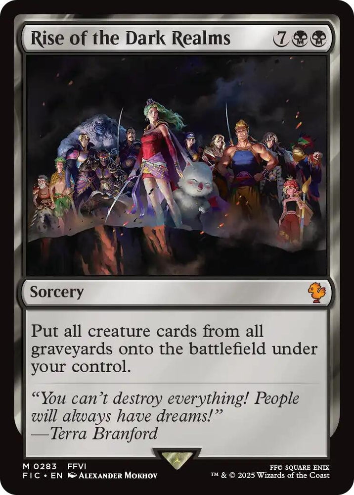 Image for Rise of the Dark Realms (Surge Foil) (283) (Commander: FINAL FANTASY) - Magic: The Gathering