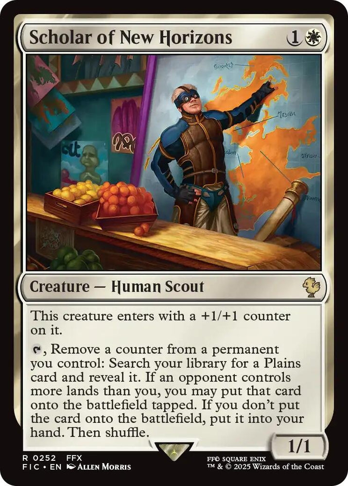 Image for Scholar of New Horizons (Surge Foil) (252) (Commander: FINAL FANTASY) - Magic: The Gathering