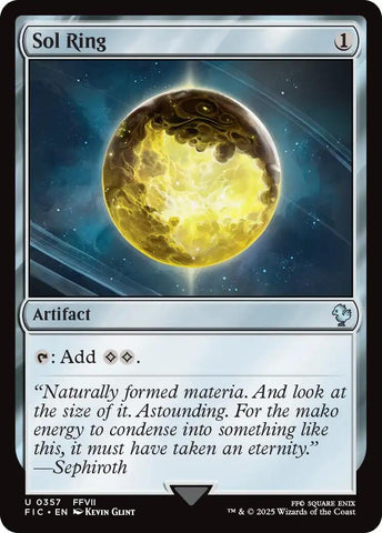 Image for Sol Ring (0357) (Surge Foil) (357) (Commander: FINAL FANTASY) - Magic: The Gathering