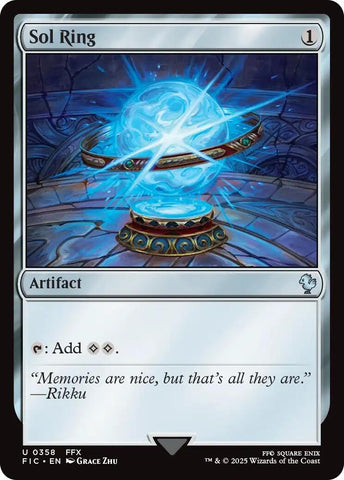 Image for Sol Ring (0358) (Surge Foil) (358) (Commander: FINAL FANTASY) - Magic: The Gathering